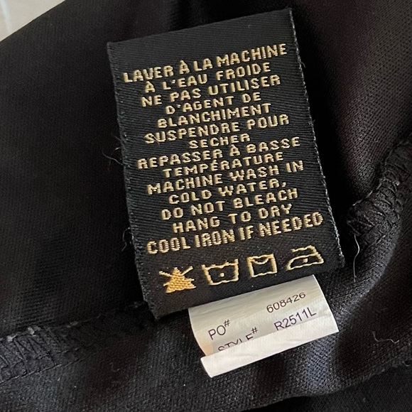 Renuar Elegant Black Skort (Sz L) - Picture 10 of 11